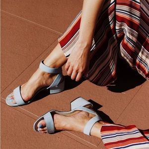 Forever 21 block heel sandals